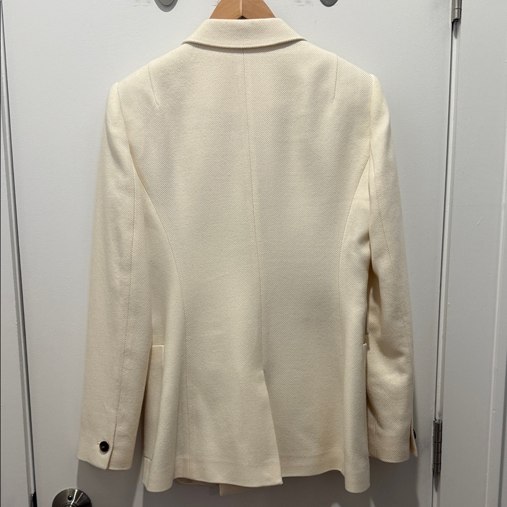 Reid’s Women's Ivory Double-Breasted Blazer US Size 6 - Picture 4 of 7